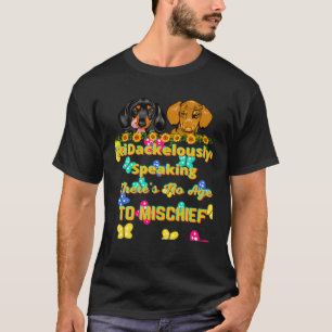 T-SHIRT DACHSHUND PET FUNNY WIENER DOG NE DONNER AUCUN ÂGE