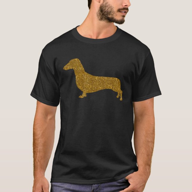 T-shirt Dachshund Pour Femmes Fille Saucisse Chien Hound 1 (Devant)