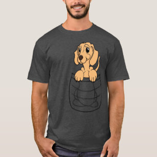T-shirt Dachshund Propriétaire DOXIE DANS MA POCHE Doggone
