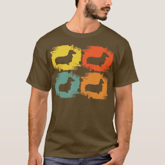 T-shirt Dachshund Retro Vintage 1