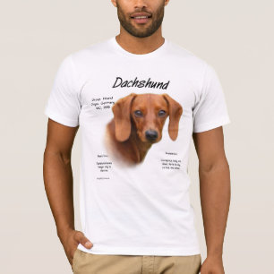 T-shirt Dachshund Smooth Rencontrez la race