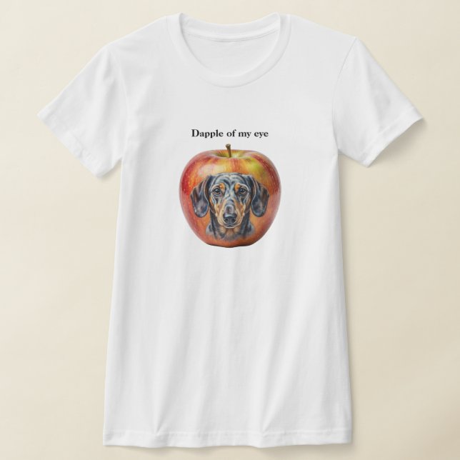 T-shirt Dachshund tacheté  (Poser)