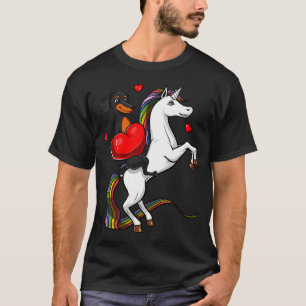 T-shirt Dachshund teckel cavalier licorne