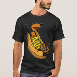 T-shirt Dachshund Weenie Sausage Chien