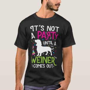 T-shirt Dachshund Weiner Chien drôle