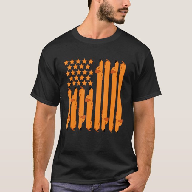 T-shirt Dachshund Wiener Dog (Devant)