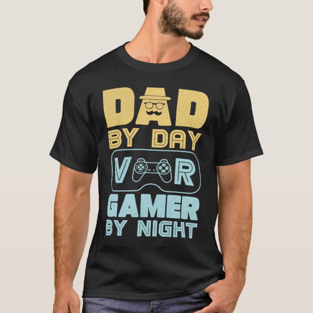 T-shirt Dad by Day VR Gamer By night VR Gaming Dad with my (Devant)