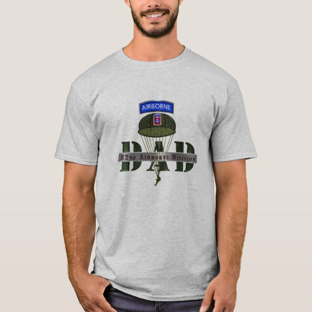 T-Shirt « DAD » de la 82e division aéroportée (Devant)