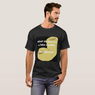 T-shirt DAD JOKE : Qu'est-ce qu'on appelle une fausse noui