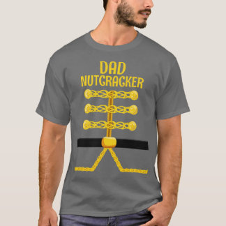 T-shirt DAD Nutcracker Correspondance de la famille Noël