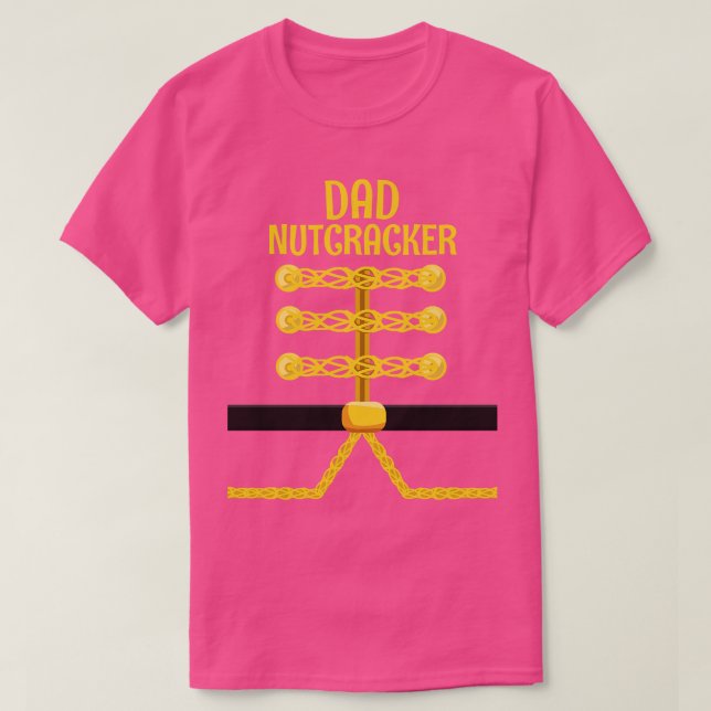 T-shirt DAD Nutcracker Correspondance de la famille Noël (Design devant)