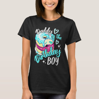 T-shirt Dad of The Birthday Boys Donut Birthday Party Them