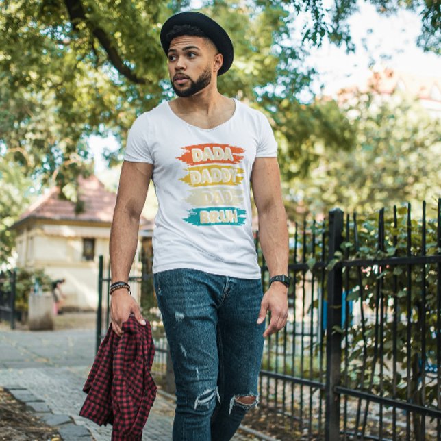 T-SHIRT DADA DADDY DAD BRUH PÈRE (Créateur téléchargé)