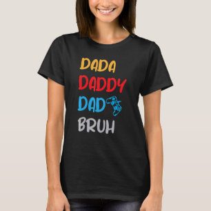 T-shirt Dada Daddy Papa Bruh Gamer Fête des pères Papa Gam