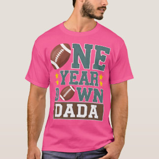 T-shirt Dada De 1 An Football 1Er An Down Birt