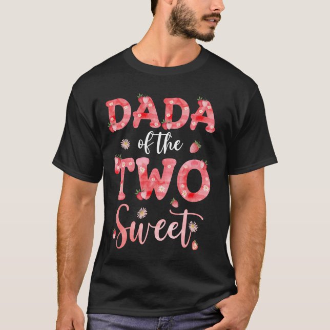 T-shirt Dada Des Deux Berry Doux Deuxième Faille D'Anniver (Devant)