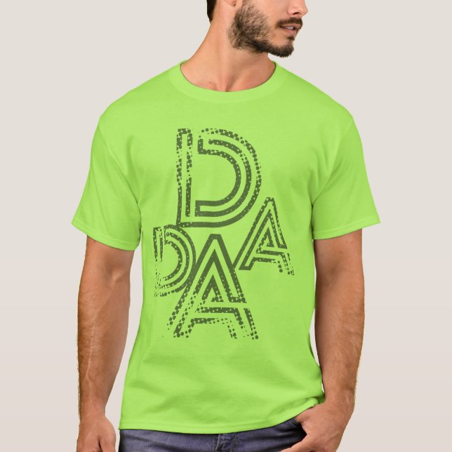 T-shirt Dada Men's Graphic Tee (Devant)