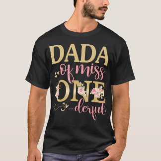 T-shirt Dada Of Little Miss Onederday Family Matc