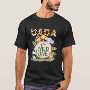 T-shirt Dada Of The Wild Un 1er Anniversaire Safari Famill