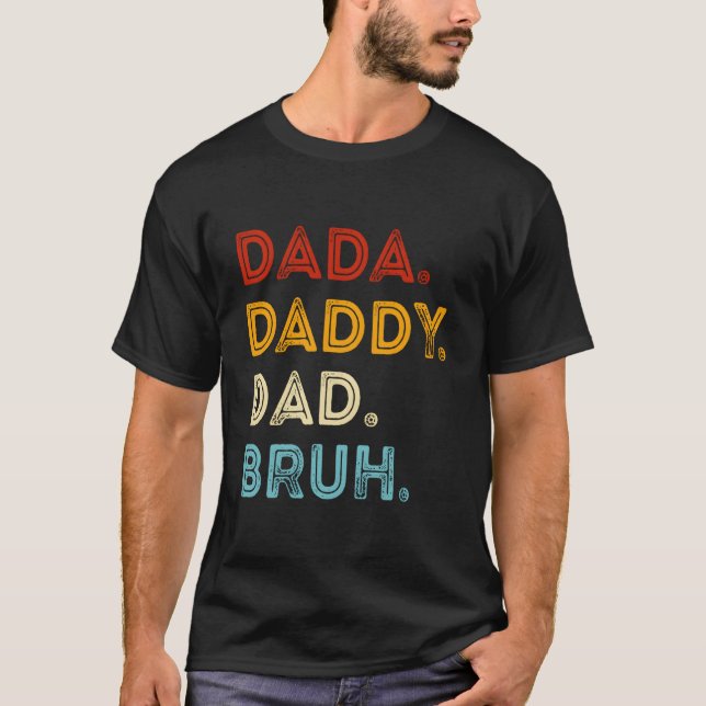T-shirt Dada Papa Fête des Pères (Devant)