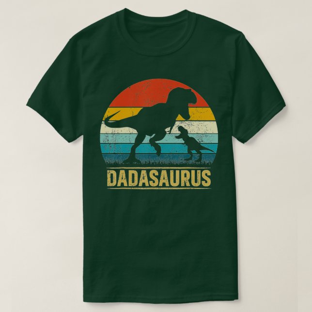T-shirt Dada Saurus T Rex Dinosaur DadaSaurus drôle Père (Design devant)