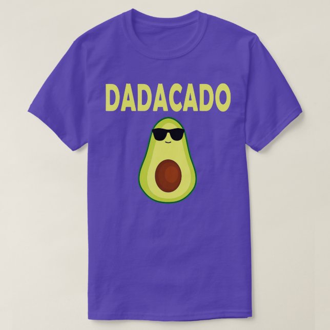 T-shirt Dadacado Amusant Avocado Papa Fête des pères Papa  (Design devant)