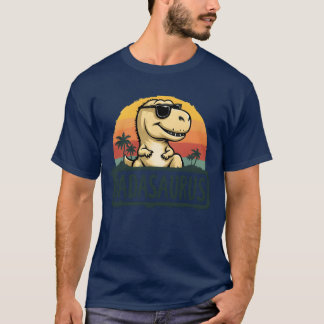 T-shirt Dadasaurus Dinosaur Dada Saurus ami de la Fête des