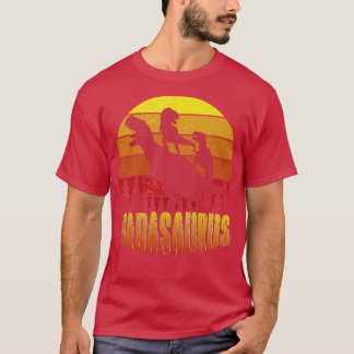 T-shirt Dadasaurus Drôle Fête des pères Pour Papa Papa Pap