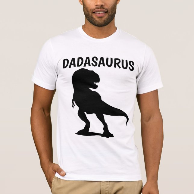 T-shirt DADASAURUS Papa Dinosaur (Devant)