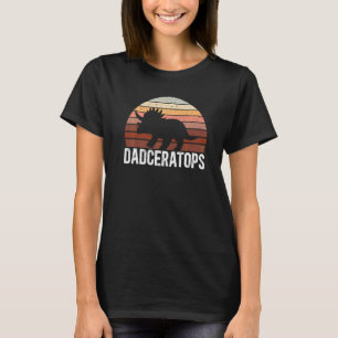 T-shirt Dadceratops Triceratops Dinosaur Dino préhistoriqu
