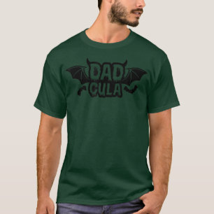 T-shirt Dadcula Dadcula Halloween Papa Dracula Costume Mom