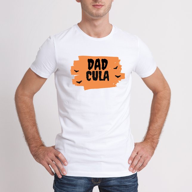 T-shirt Dadcula Funny Halloween (Dadcula Funny Halloween T-Shirt)