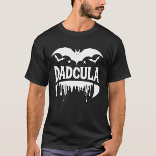 T-shirt Dadcula Halloween Chauve-Souris Vampire Crocs Effe
