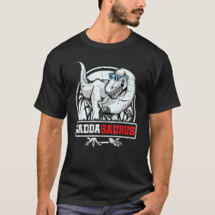 T-shirt DaddaSaurus rex Dinosaur Dadda Saurus Famille