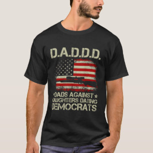 T-shirt Daddd Armes À Feu Contre Les Filles En Rencontre A