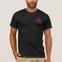 T-shirt Daddies Donuts avec rose chaud (Version Re