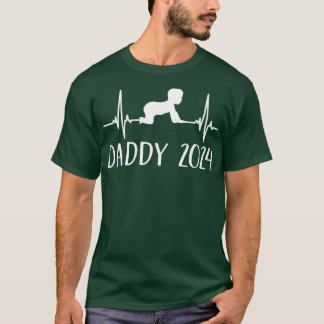 T-shirt Daddy 2024 avec pouls de pulsation fréquence pour