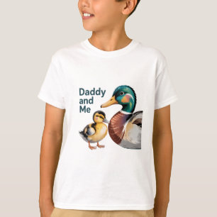 T-shirt Daddy and Me - Mallard Duck Edition