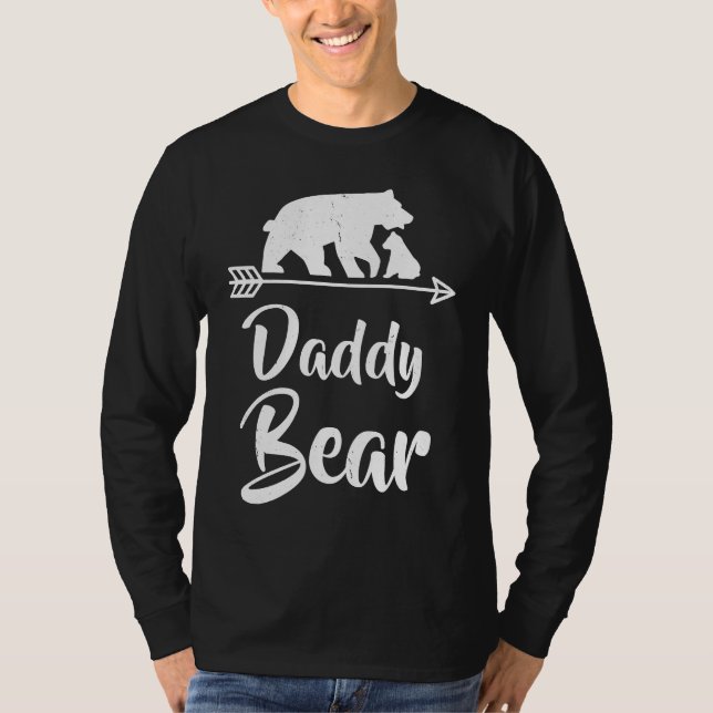 T-shirt Daddy Bear Matching Family Christmas Costume (Devant)