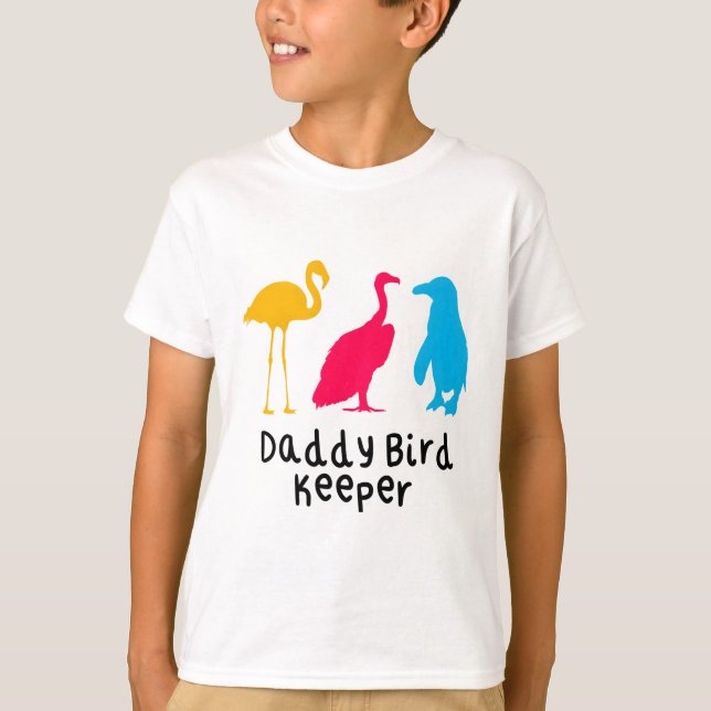 T-shirt Daddy Bird Keeper (Devant)