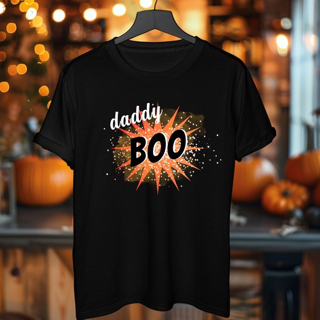 T-shirt Daddy Boo | Halloween orange (Créateur téléchargé)