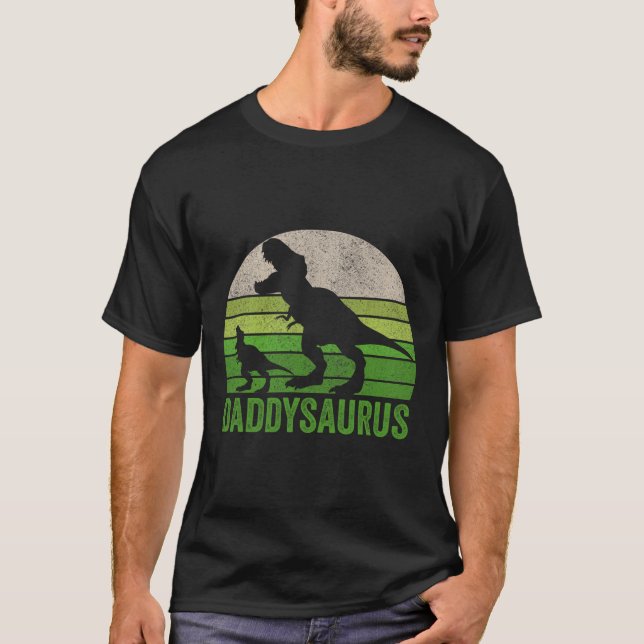 T-shirt Daddy Dinosaur Daddy Daddy Funny Fête des pères Ca (Devant)