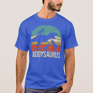T-shirt Daddy Dinosaur Daddysaurus 3 trois enfants Noël No