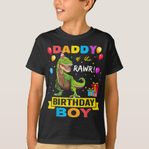 T-shirt Daddy Dinosaur Funny mignon Anniversaire Garçon Fa