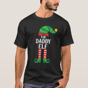 T-shirt Daddy Elf Matching Family Group