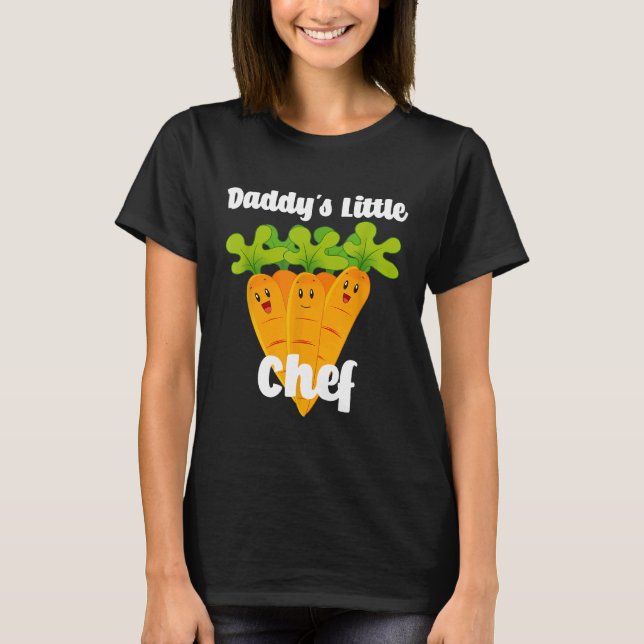 T-shirt Daddy Little Chef Chef (Devant)