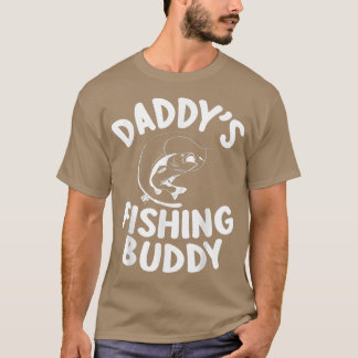 T-shirt Daddy Pêche Buddy Père Papa Papa Mari Fils D