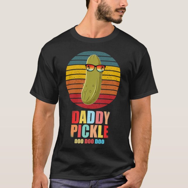 T-shirt Daddy Pickle - Concombre aigre Gherkin Essentiel T (Devant)