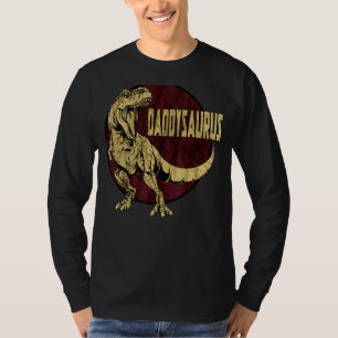 T-shirt Daddy Saurus Rex Dinosaur Fun Fête des pères Famil