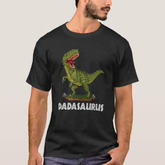 T-shirt Daddy Saurus T Rex Hommes Fête des pères Famille M